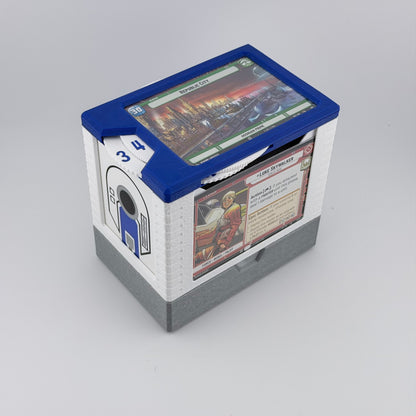 Artoooooo Universal DeckDock - Star Wars Unlimited Deck Box with Counter & Token Tray