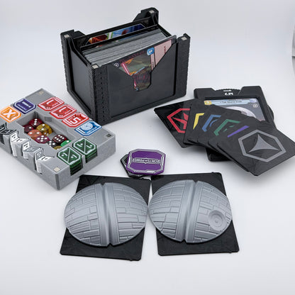 That's No Moon Universal DeckDock – Deck Box with Counter & Token Tray