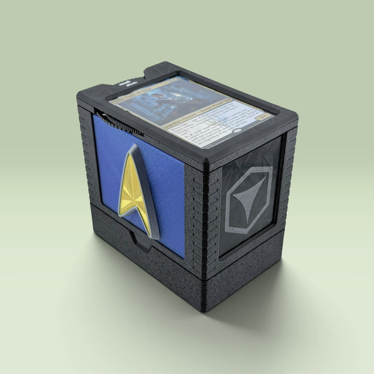 Enterprise Universal DeckDock – Magic The Gathering Deck Box with Counter & Token Tray