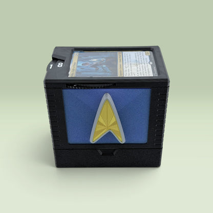 Enterprise Universal DeckDock – Magic The Gathering Deck Box with Counter & Token Tray