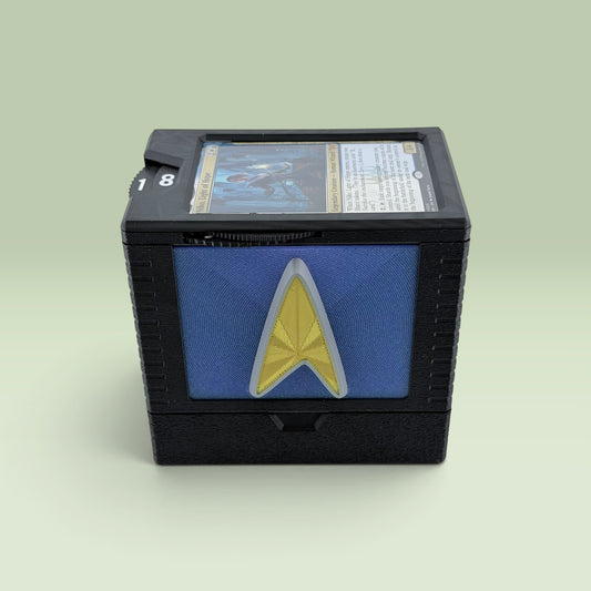 Enterprise Universal DeckDock – Magic The Gathering Deck Box with Counter & Token Tray