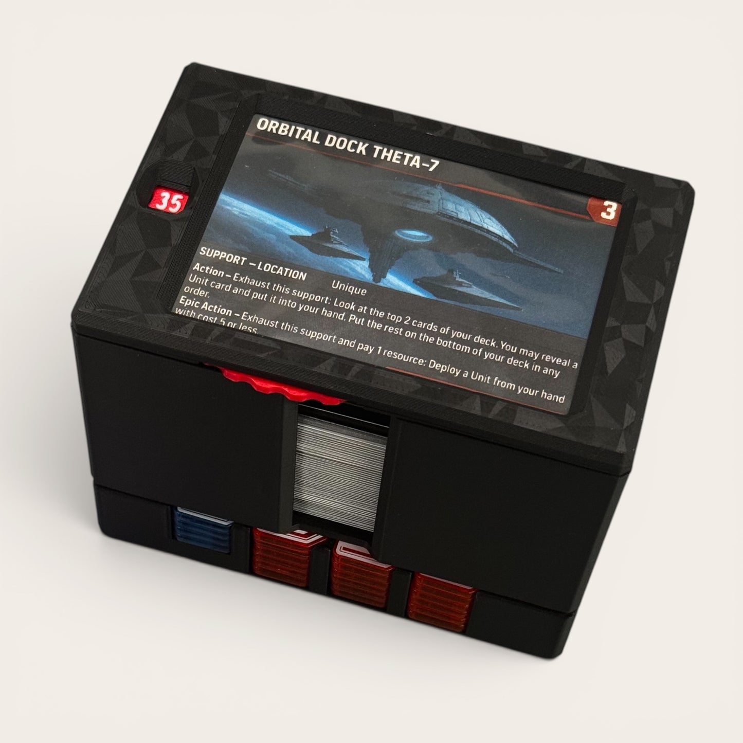 Das Original Legendary DeckDock für Star Wars Unlimited
