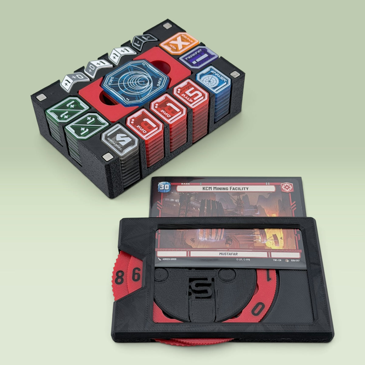 Bundle Gamegenic Token Tray: Pro + Twin Suns Expansion and Damage Counter