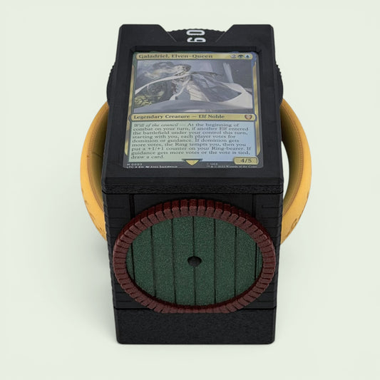 My Precious’s - Universal DeckDock - Hobbit inspired deck box with Counter and Token Tray for Magic The Gathering and more
