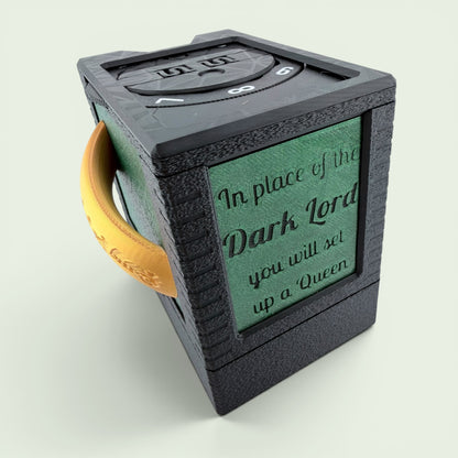 My Precious’s - Universal DeckDock - Hobbit inspired deck box with Counter and Token Tray for Magic The Gathering and more