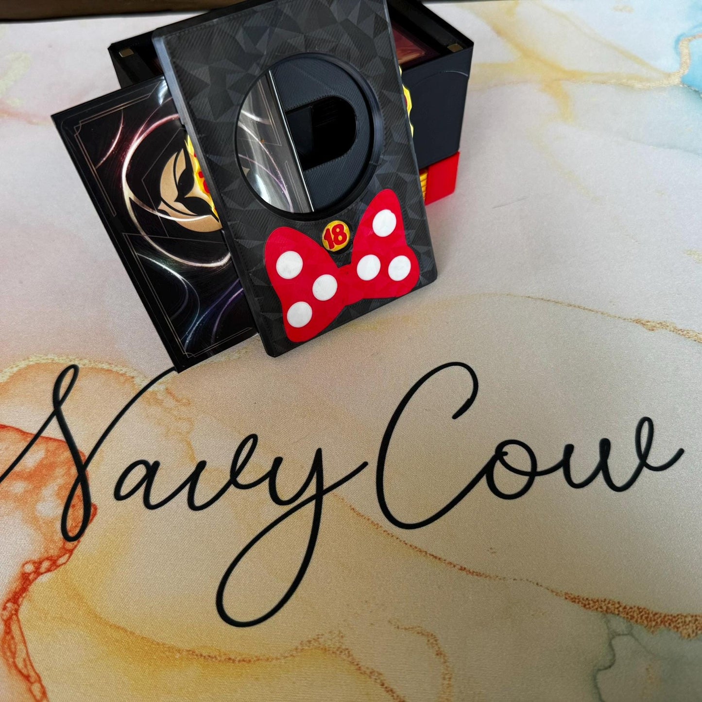 Bowtastic Lorcana Deck Set - Deckbox, Lore Counter, Token Tray all in one!