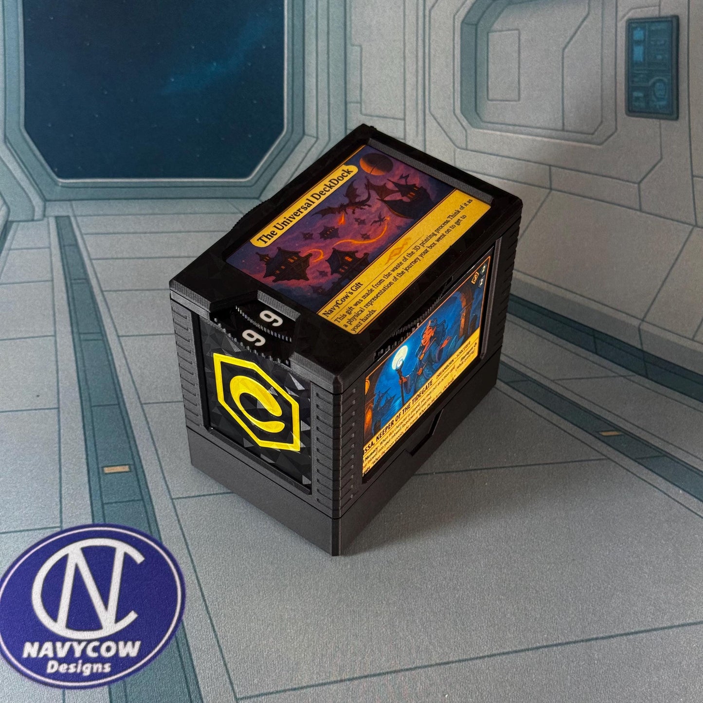 Universal DeckDock - Modular Deck Box Compatible with Magic, Lorcana, Star Wars Unlimited and More