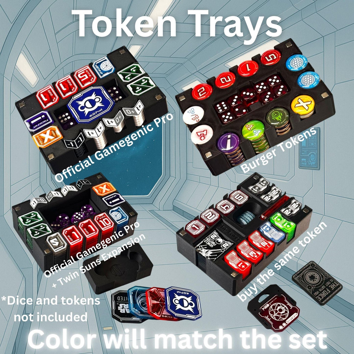 Universal DeckDock - Modular Deck Box Compatible with Magic, Lorcana, Star Wars Unlimited and More