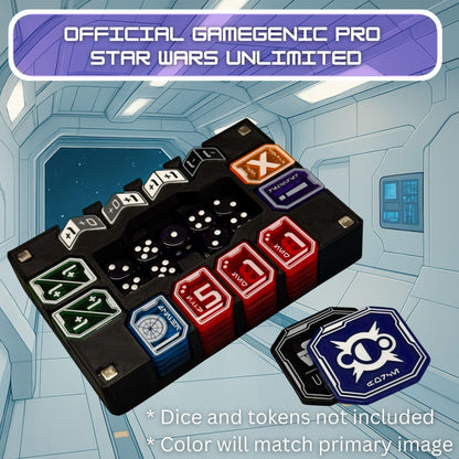 Old Ben - Universal DeckDock - Obi-Wan Inspired  deck box with Counter and Token Tray for Star Wars Unlimited and more
