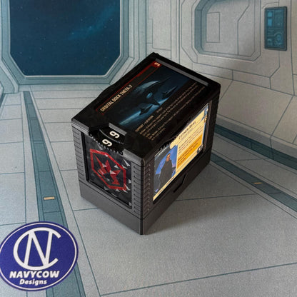 Universal DeckDock - Modular Deck Box Compatible with Magic, Lorcana, Star Wars Unlimited and More