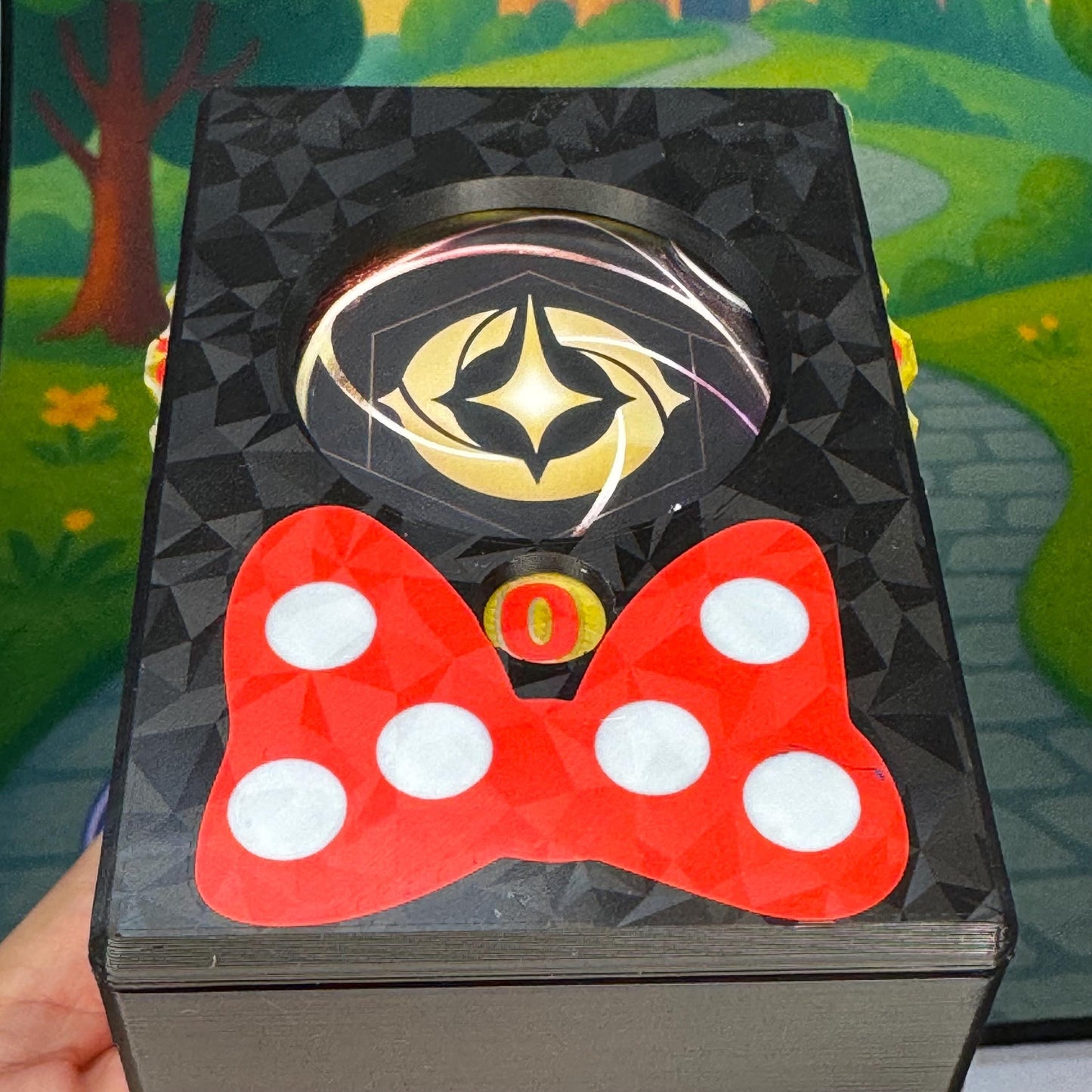 Bowtastic Lorcana Deck Set - Deckbox, Lore Counter, Token Tray all in one!