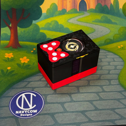 Bowtastic Lorcana Deck Set - Deckbox, Lore Counter, Token Tray all in one!