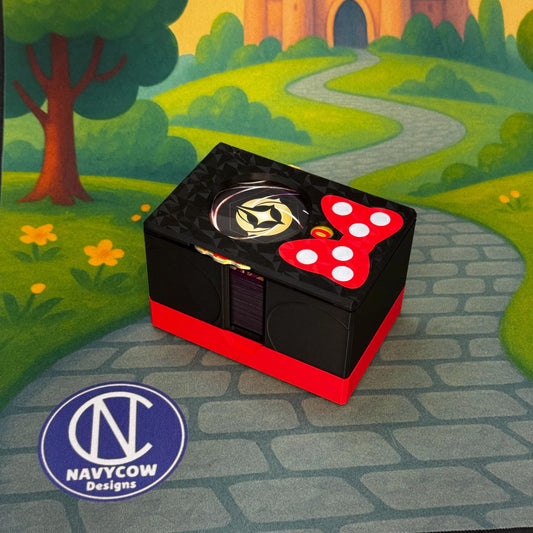 Bowtastic Lorcana Deck Set - Deckbox, Lore Counter, Token Tray all in one!