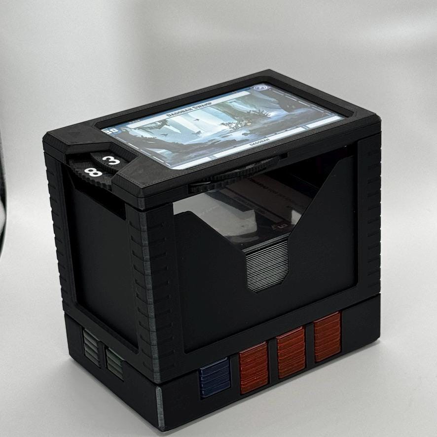 3-in-1 Tournament ready deck box set for Star Wars Unlimited: Counter, Token Tray & Deck Box
