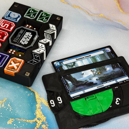 Bundle Gamegenic Pro Token Tray Includes Damage Counter - Official Tokens for Star Wars Unlimited