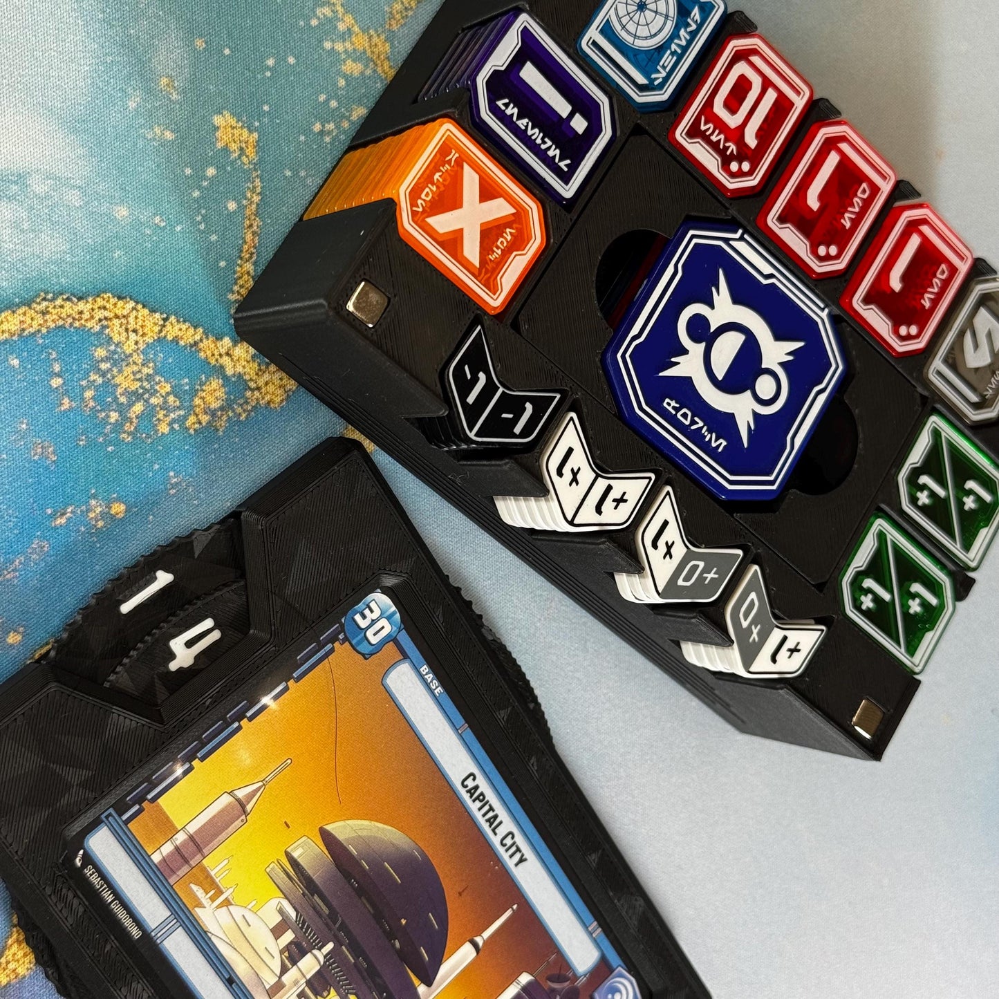 Bundle Gamegenic Token Tray: Pro + Twin Suns Expansion and Damage Counter