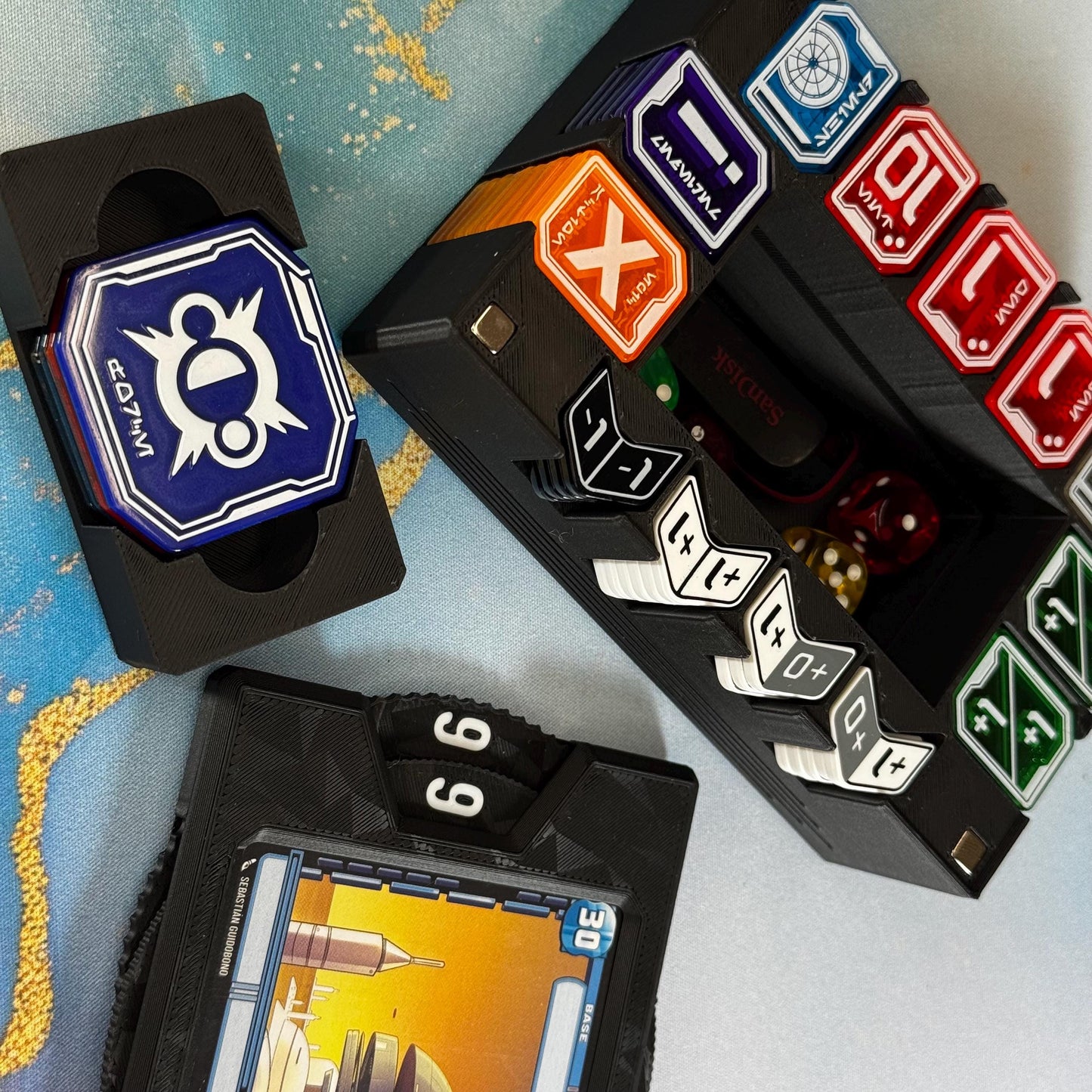 Bundle Gamegenic Token Tray: Pro + Twin Suns Expansion and Damage Counter