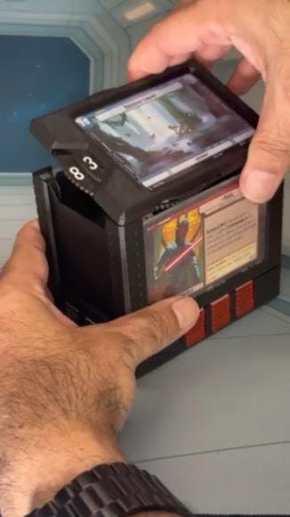 3-in-1 Tournament ready deck box set for Star Wars Unlimited: Counter, Token Tray & Deck Box
