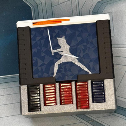 I am no Jedi! - Universal DeckDock - Ahsoka Tano inspired deck box with Counter and Token Tray for Star Wars Unlimited and more