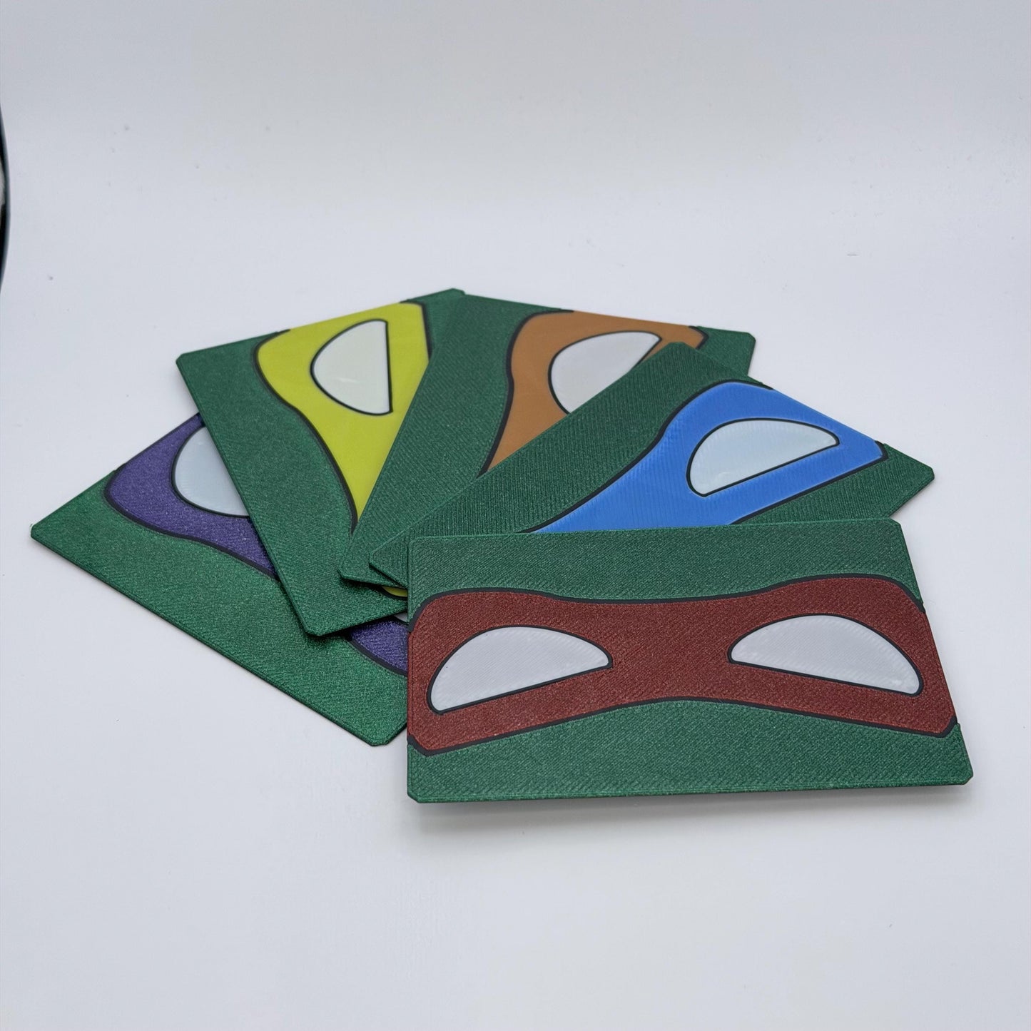 Turtle Power - Universal DeckDock - Turtle inspired deck box with Counter and Token Tray for Magic The Gathering and more