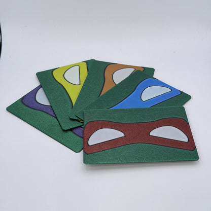 Turtle Power - Universal DeckDock - Turtle inspired deck box with Counter and Token Tray for Magic The Gathering and more