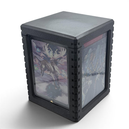 Monolith DeckDock – Holds 100 Double-Sleeved Cards, Dice, Top Loaders, Slabs