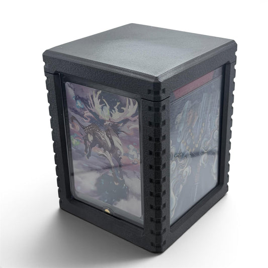 Monolith DeckDock - Holds 100 Double-Sleeved Cards, Dice, Top Loaders, Slabs