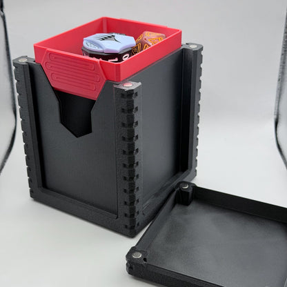 Monolith DeckDock – Holds 100 Double-Sleeved Cards, Dice, Top Loaders, Slabs