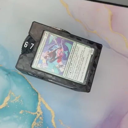 Spider-Bro - Universal DeckDock -  deck box with Counter and Token Tray for Magic The Gathering and more