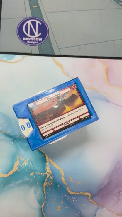 Artoooooo! - Universal DeckDock - R2D2 inspired  deck box with Counter and Token Tray for Star Wars Unlimited and more