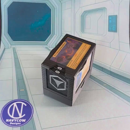 Universal DeckDock Max - Modular Deck Box holds 100 triple sleeved cards