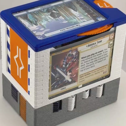 I Am No Jedi Universal DeckDock – Star Wars Unlimited Deck Box with Counter & Token Tray
