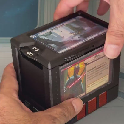 3-in-1 Tournament ready deck box set for Star Wars Unlimited: Counter, Token Tray & Deck Box
